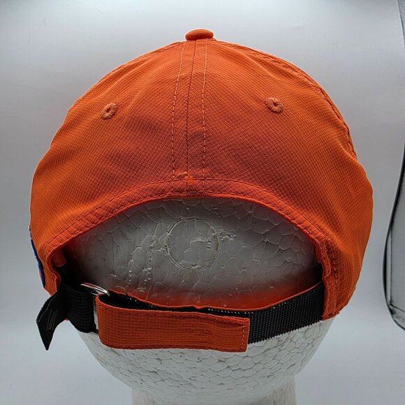 Jacks Point New Zealand Orange Adjustable Performance Cap Hat Logo Athletic - Picture 3 of 9